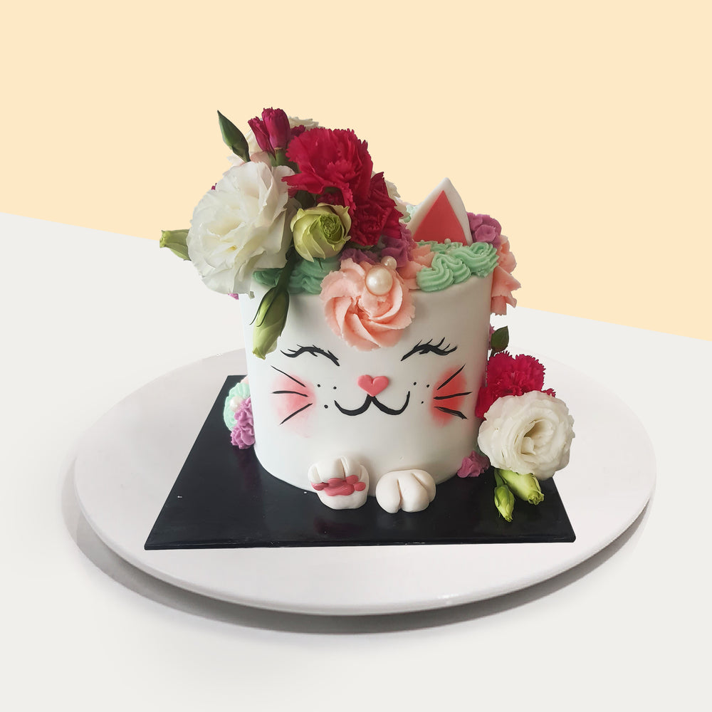 Vegan Love Kitty 5 inch - Cake Together - Online Birthday Cake Delivery