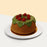 Chiffon cake with Niko Neko Matcha glaze, and strawberries