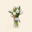 White Tulip in Jar - Cake Together - Online Flower Delivery