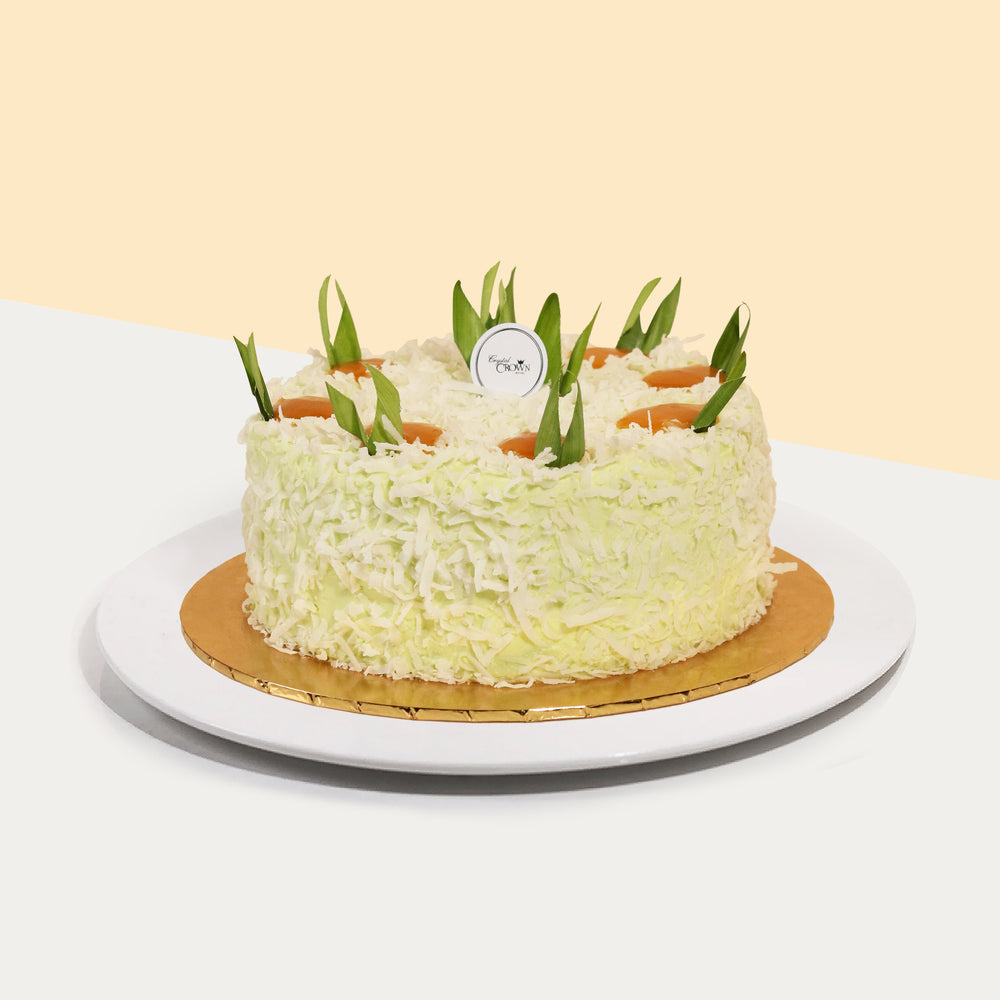 Pandan kaya cake