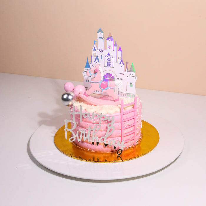 Rocking Horse (Girl) - Cake Together - Online Birthday Cake Delivery