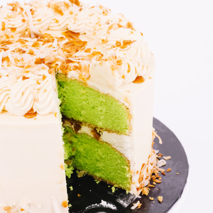 Pandan Gula Melaka Cake - Cake Together - Online Birthday Cake Delivery