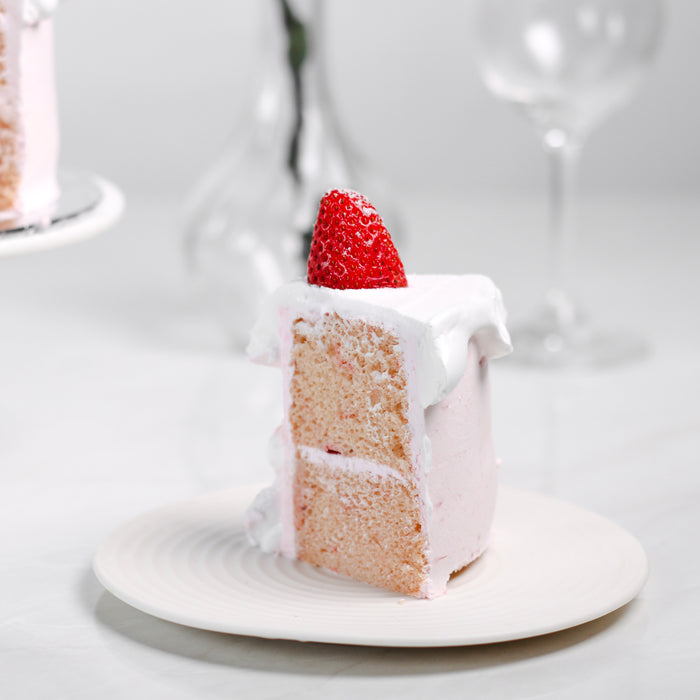 Strawberry Kiss Chiffon - Cake Together - Online Birthday Cake Delivery