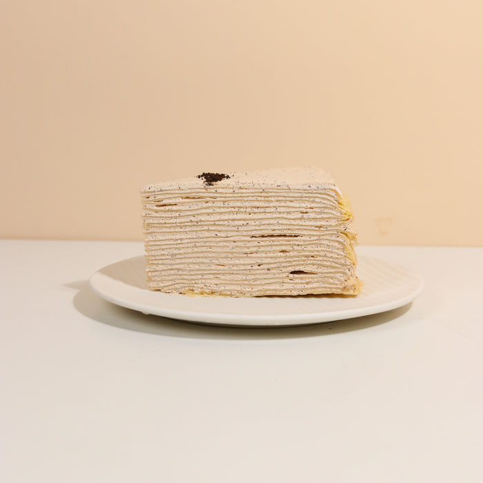 Earl Grey Mille Crepe 8 inch - Cake Together - Online Birthday Cake Delivery