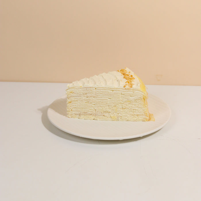 Musang King Durian Mille Crepe 8 inch - Cake Together - Online Birthday Cake Delivery