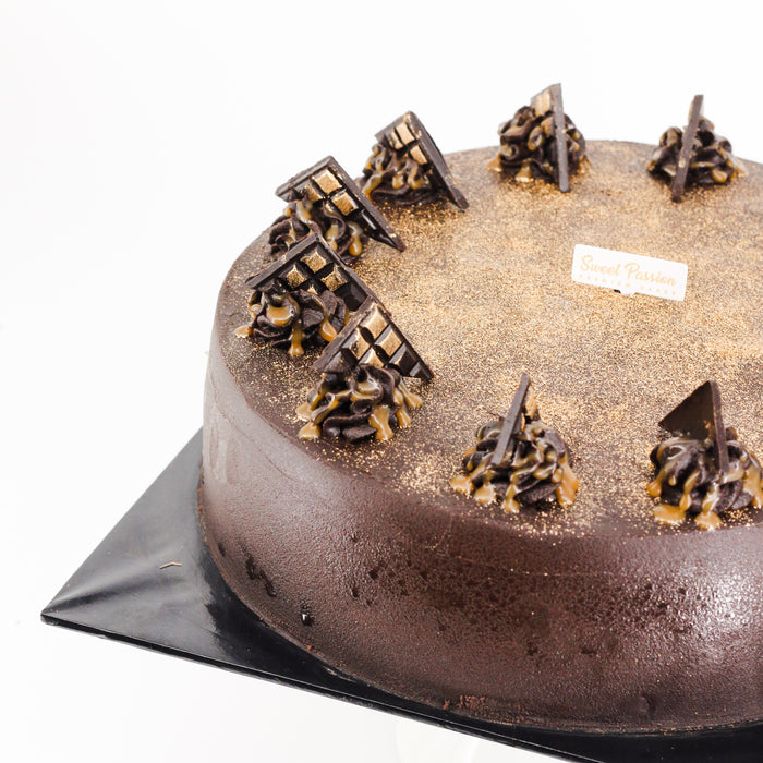 Chocolate Fudge Salted Gula Melaka - Cake Together - Online Birthday Cake Delivery