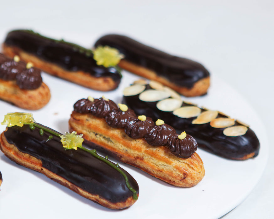 Chocolate Collection Eclairs 8 Pieces - Cake Together - Online Birthday Cake Delivery