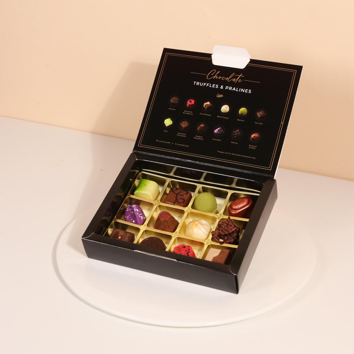 Chocolate Truffles and Pralines 12 Pieces - Cake Together - Online Cake & Gift Delivery