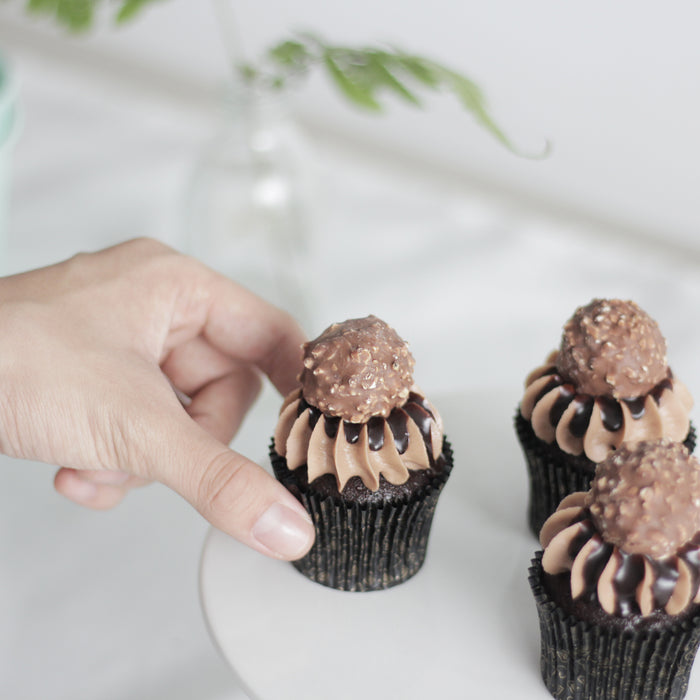 Ultimate Chocolate Hazelnut Cupcakes - Cake Together - Online Birthday Cake Delivery