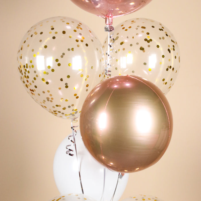 Romance Personalised Message Balloons 7 Pieces