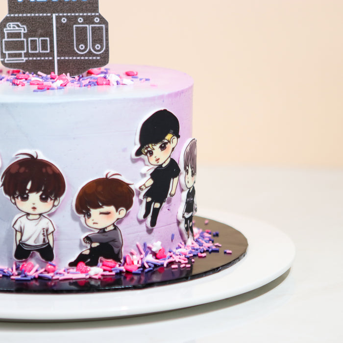 BTS Cake - Cake Together - Online Birthday Cake Delivery