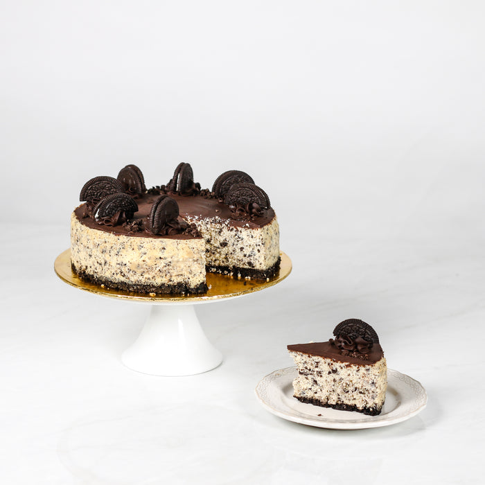 Cookies and Cream Cheesecake 8 inch - Cake Together - Online Birthday Cake Delivery