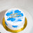Korean Minimalist Blue Palette Cake 6 inch - Cake Together - Online Birthday Cake Delivery