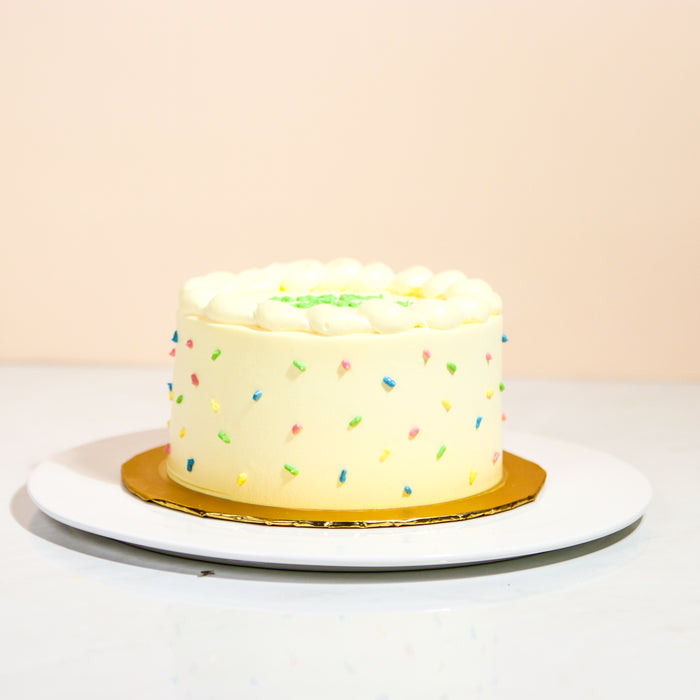 The Best Vanilla Funfetti Cake - Baking with Blondie