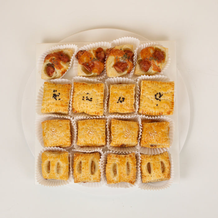 Assorted Savoury Puffs 16 Pieces - Cake Together - Online Birthday Cake Delivery