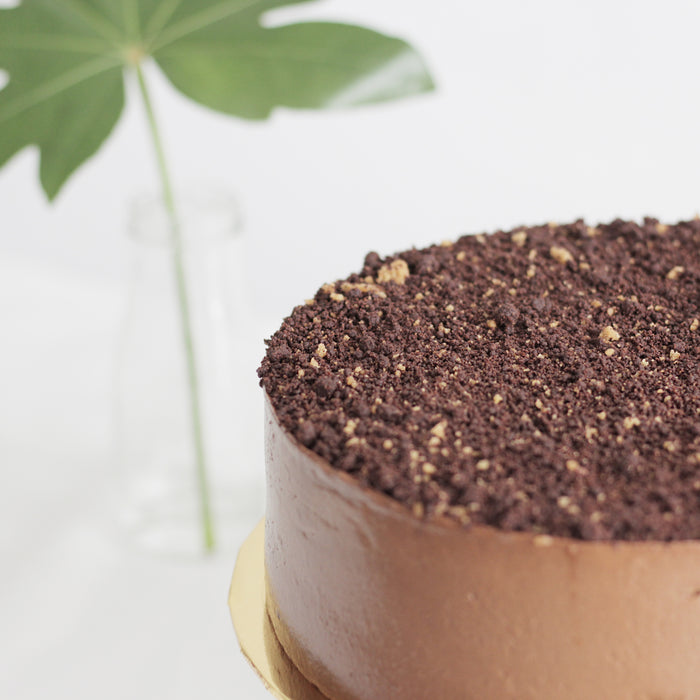 Mocha Caramel Mousse 9 inch - Cake Together - Online Birthday Cake Delivery