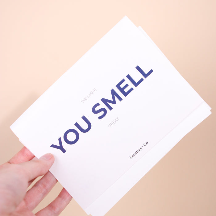 No One Smells as Uniquely as You Do Perfume Gift Box For Her