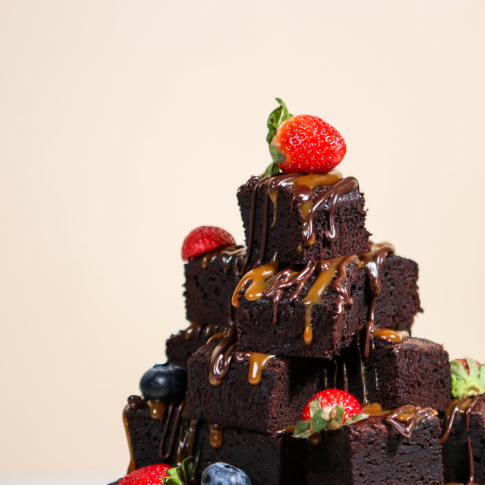 Stacked Brownies