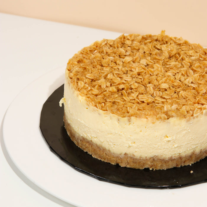 Lemon Oat Cheesecake - Cake Together - Online Birthday Cake Delivery