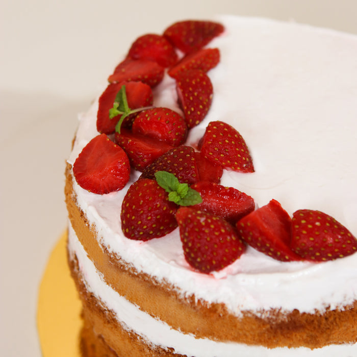 Strawberry Short Cake 6 inch - Cake Together - Online Birthday Cake Delivery