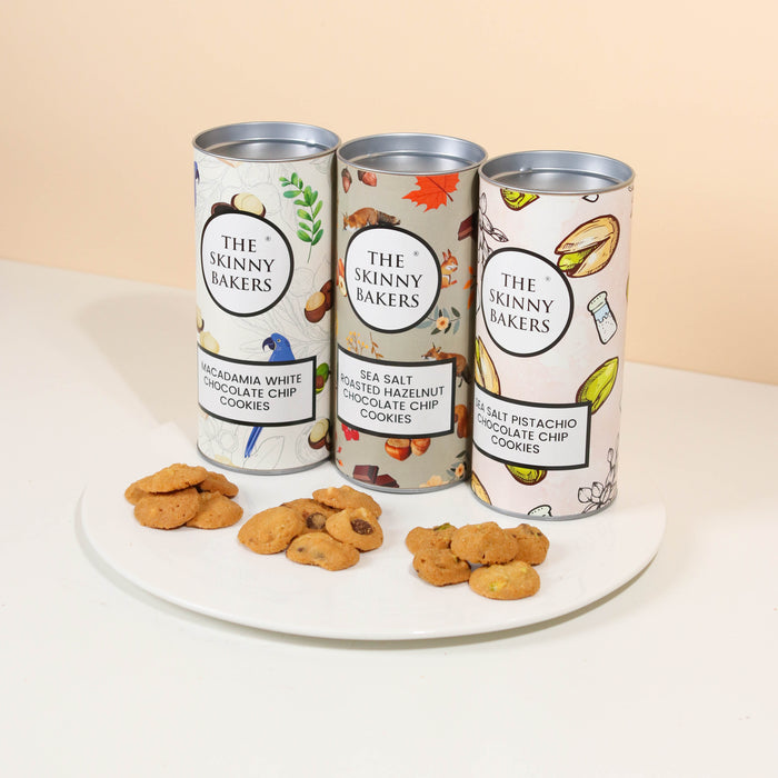Large Cookie Canister Bundle (With Nuts) - Cake Together - Online Birthday Cake Delivery