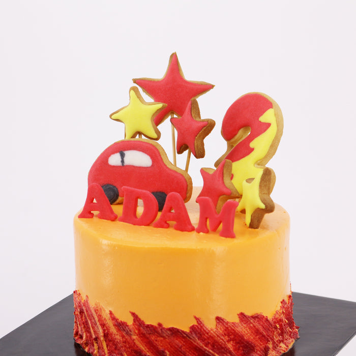 Red Car 6 inch - Cake Together - Online Birthday Cake Delivery