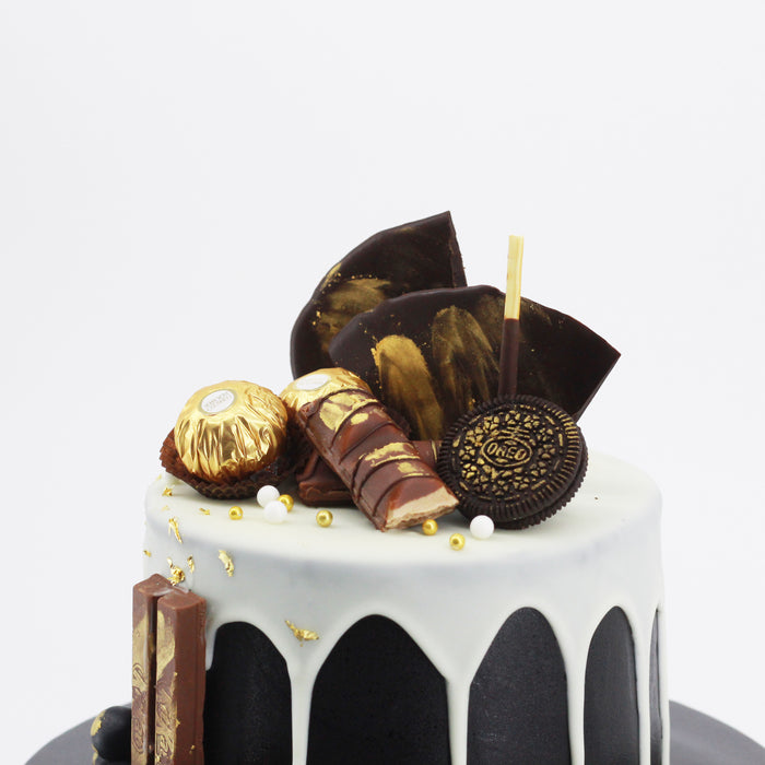 Black & Gold, For Him 6 inch - Cake Together - Online Birthday Cake Delivery