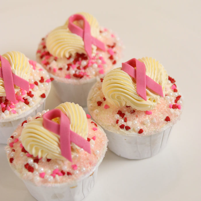 Pretty in Pink Cupcakes 6 Pieces - Cake Together - Online Birthday Cake Delivery