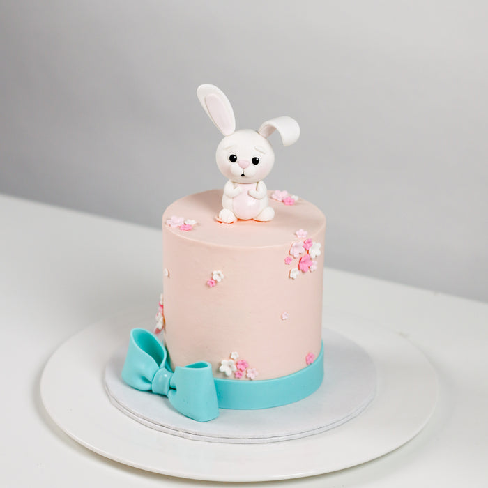 Hoppy Easter Cake Decorating: How To Make a Simple Yet Sweet Bunny Rabbit!