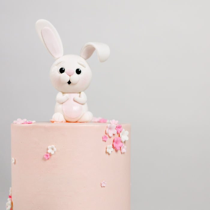 Pastel Candyland with Bunny Cake