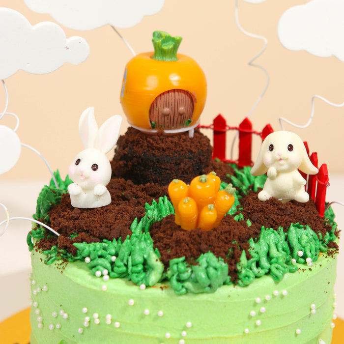 Rabbit Wonderland 5 inch - Cake Together - Online Birthday Cake Delivery