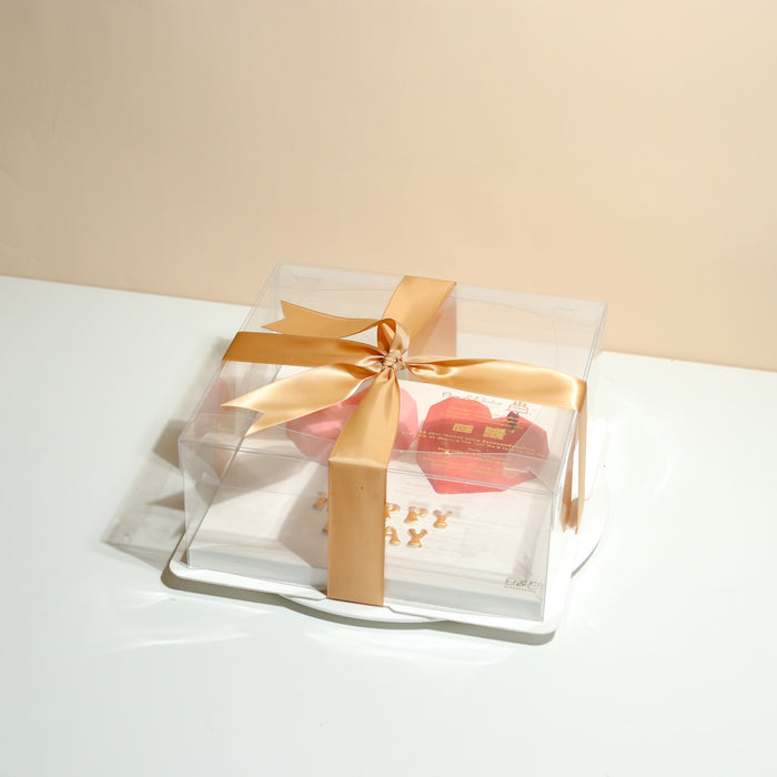 Duo Diamond Love Mousse Cake - Cake Together - Online Birthday Cake Delivery