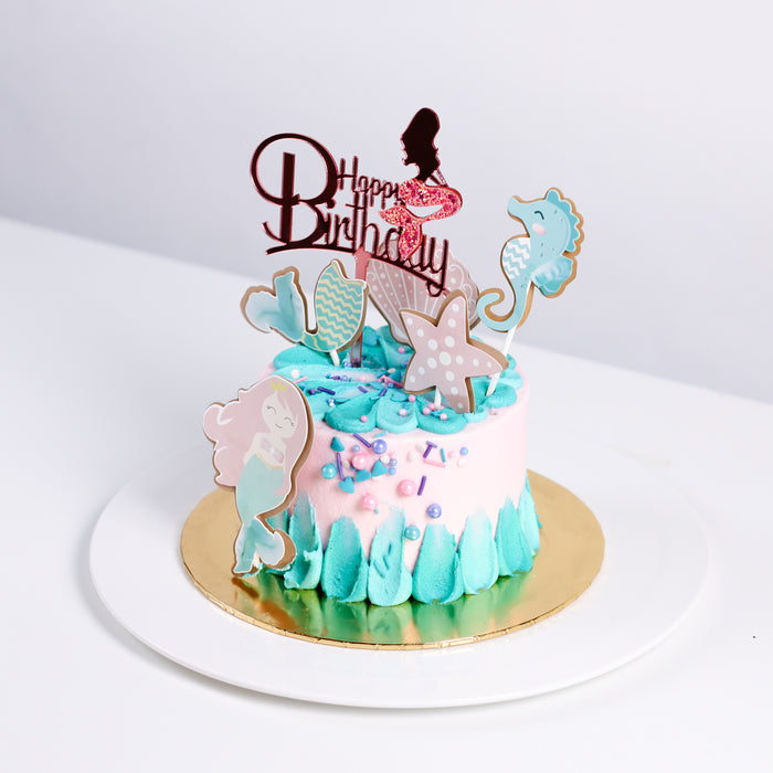 Dreamy Mermaid 5 inch - Cake Together - Online Birthday Cake Delivery