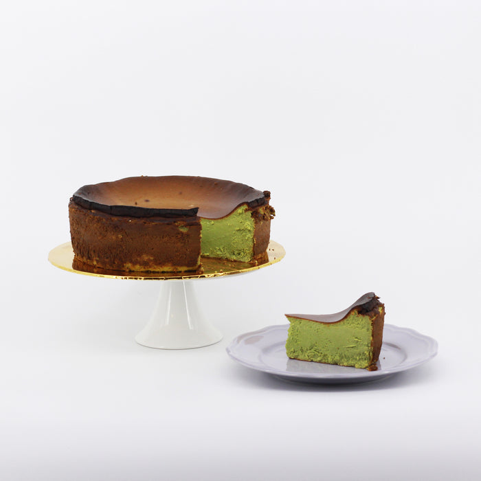 Matcha Burnt Cheesecake 9 inch | Cake Together | Birthday Cake