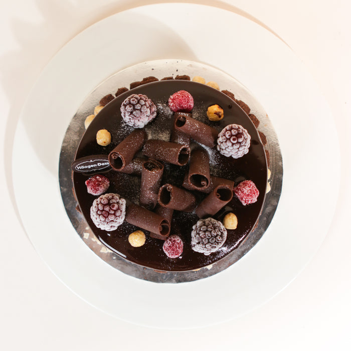 Chocolate Curls 8 inch - Cake Together - Online Birthday Cake Delivery