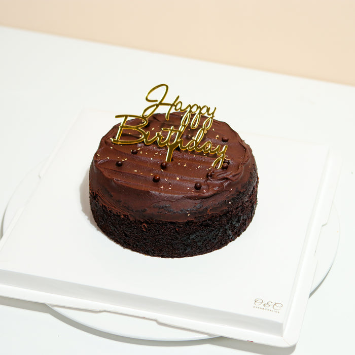 Belgian Dark Chocolate Truffle Cake | Chocolate Truffle Pastry - YouTube
