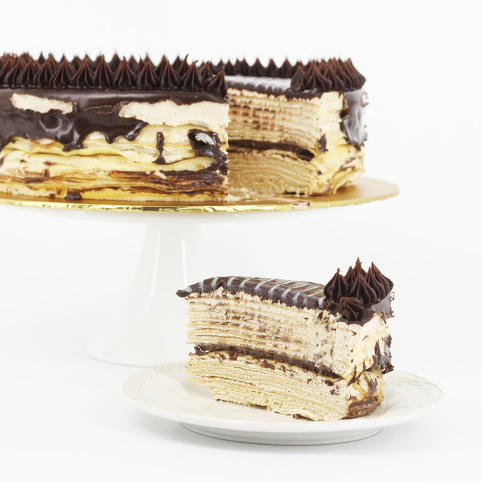 Opera Mille Crepe 9 inch - Cake Together - Online Birthday Cake Delivery