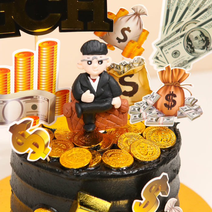 Rich Man 5 inch - Cake Together - Online Birthday Cake Delivery