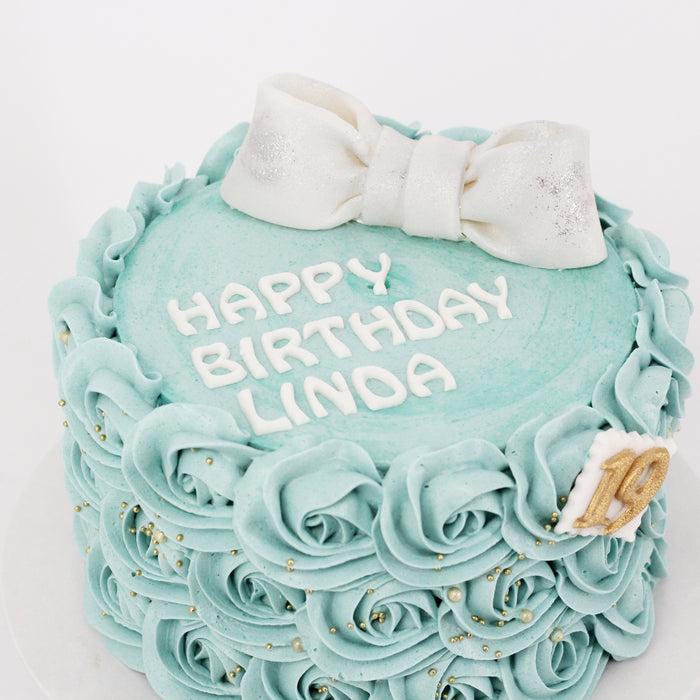 Sweet Rosette Cake | Cake Together | Online Birthday Cake Delivery