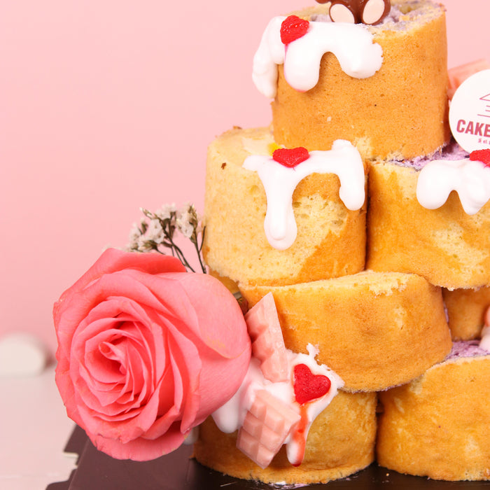 Sweet Swiss Tower - Cake Together - Online Birthday Cake Delivery