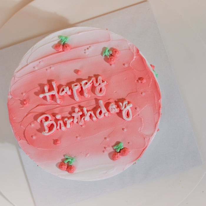 Little Cherry Korean-Styled Cake - Cake Together - Online Birthday Cake Delivery