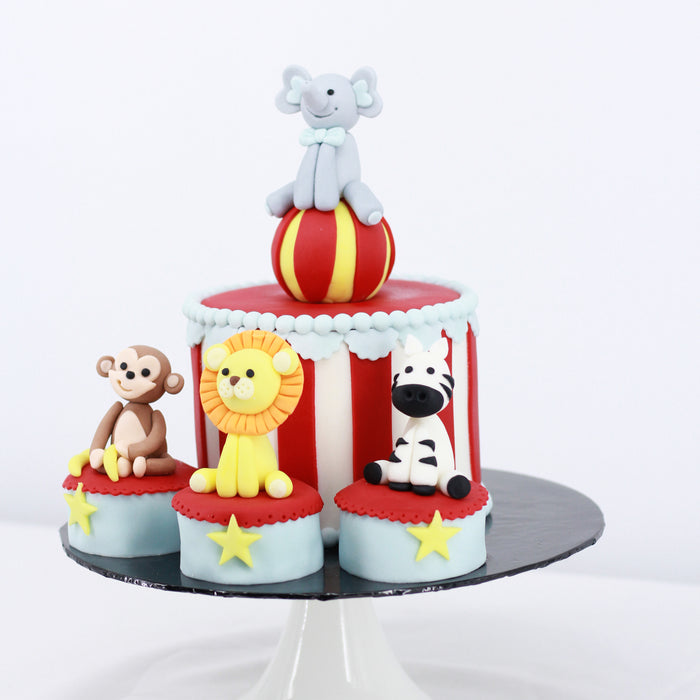 Baby Animal Party 5 inch - Cake Together - Online Birthday Cake Delivery