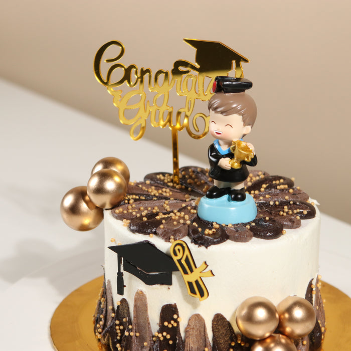 Congrats Graduate Boy - Cake Together - Online Birthday Cake Delivery