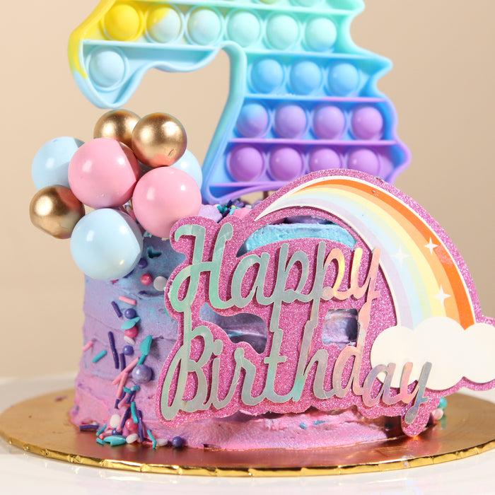 Pop-it Unicorn - Cake Together - Online Birthday Cake Delivery