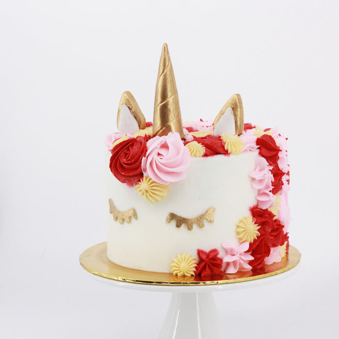 Red Unicorn Cake - Cake Together - Online Birthday Cake Delivery