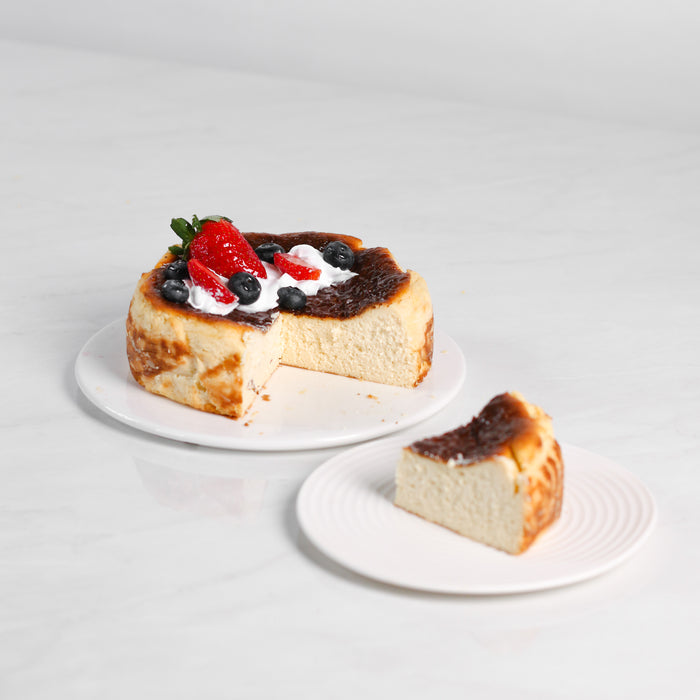 Keto and Gluten Free Burnt Cheesecake - Cake Together - Online Birthday Cake Delivery