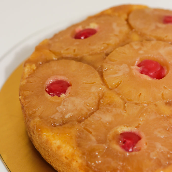 Pineapple Upside Down Cake 8 inch - Cake Together - Online Birthday Cake Delivery