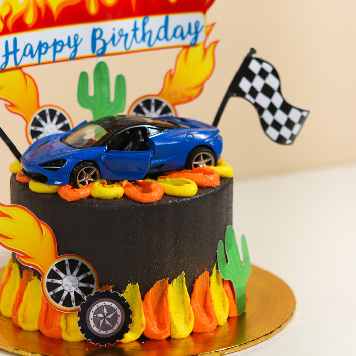 Fast Car 5 inch - Cake Together - Online Birthday Cake Delivery
