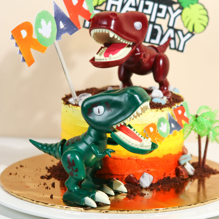 Scary Dinosaur 5 inch - Cake Together - Online Birthday Cake Delivery