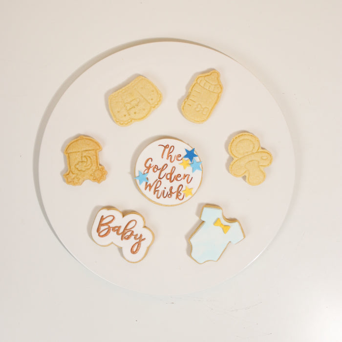 [10 Boxes Set] Baby Boy Cookie Box
